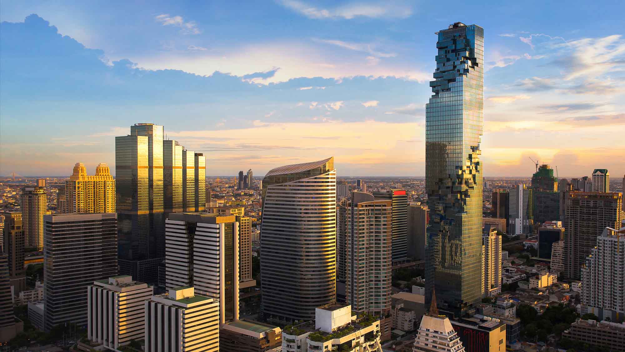 Bangkok skyline