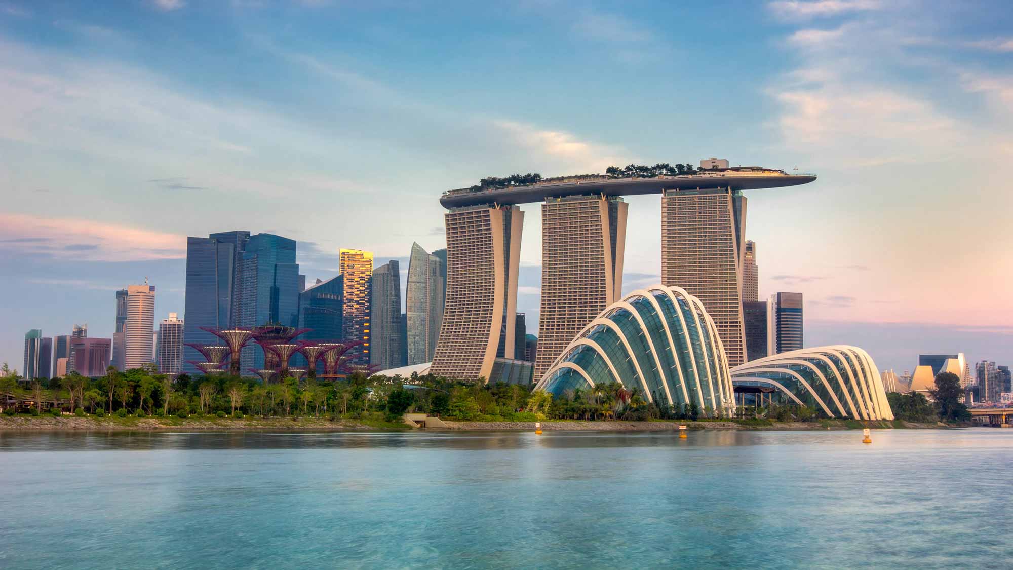 Singapore skyline