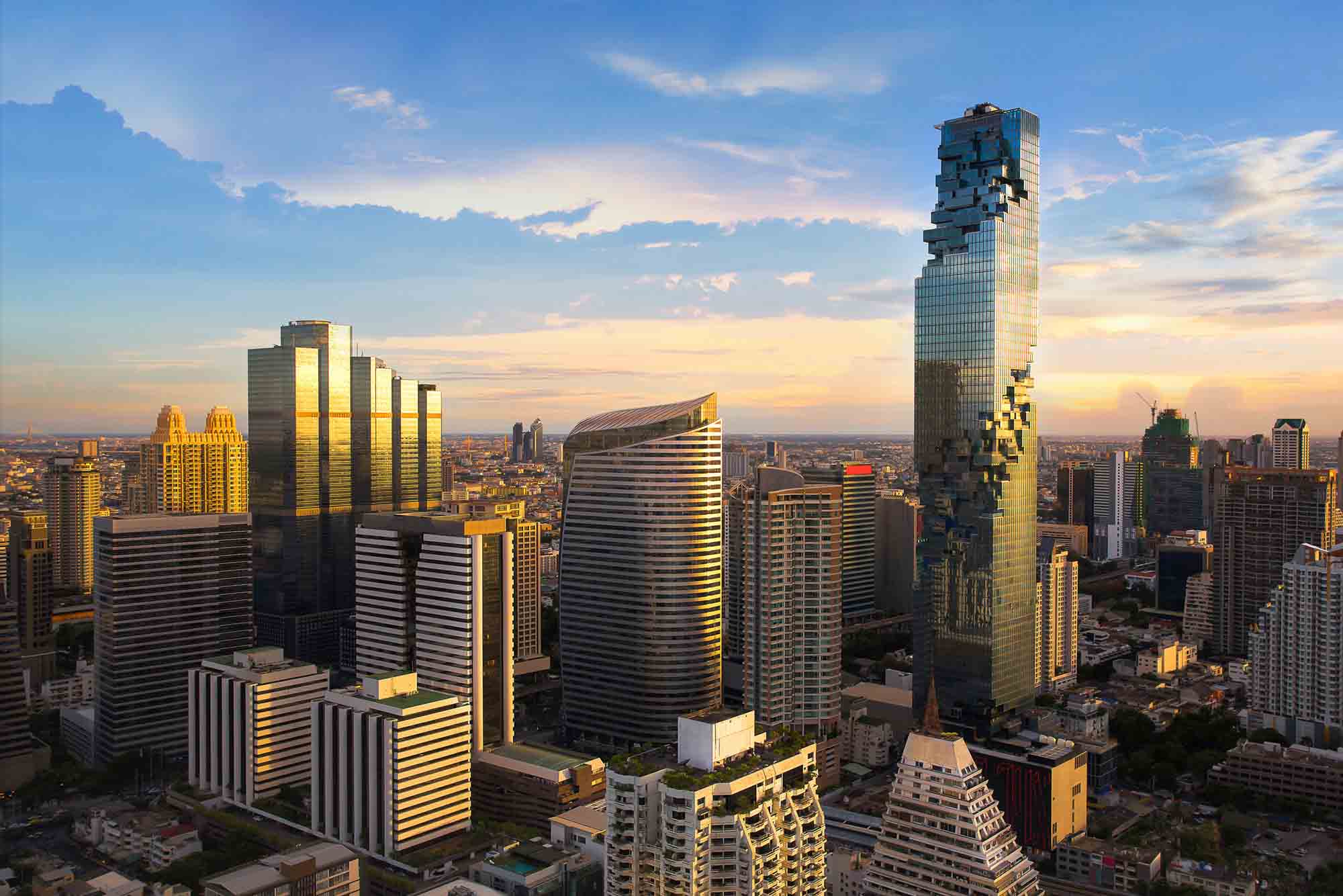 Bangkok skyline